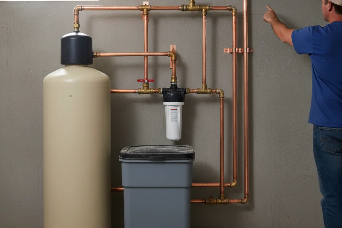 Whole-house water treatment system installed in Mc Donough